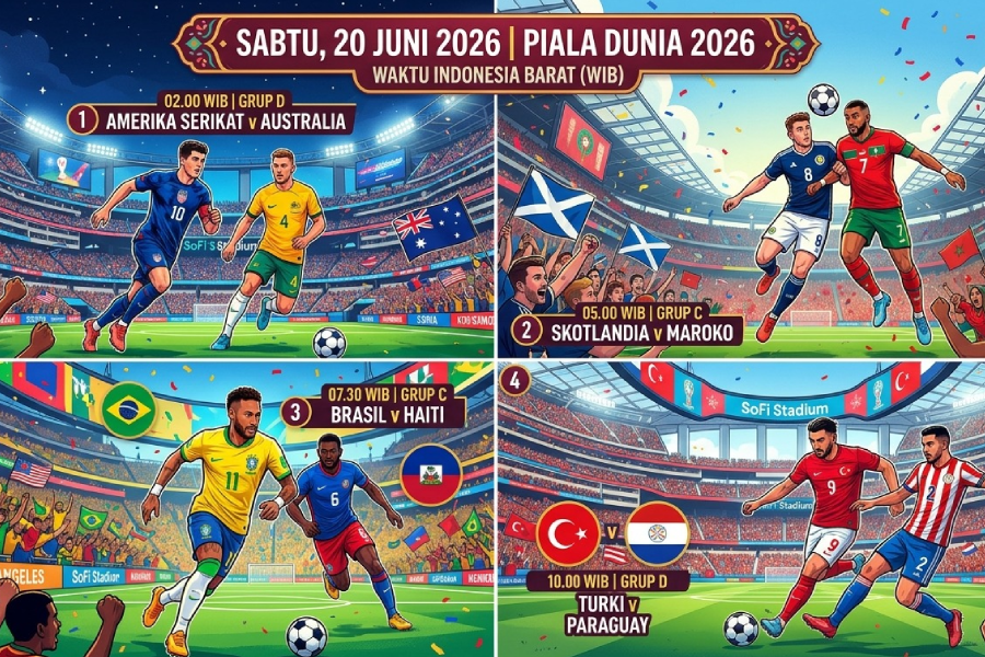 Aksi Maroko setelah menahan Brazil, di World Cup 2026 Sabtu ini