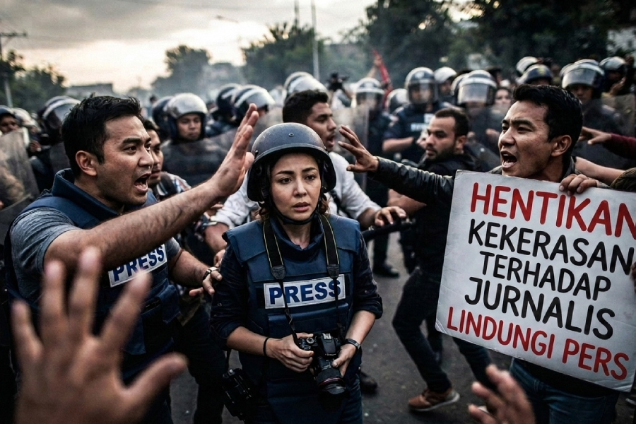 Organisasi Wartawan Kecam Intimidasi Jurnalis Pulau Obi dan Hotman Paris