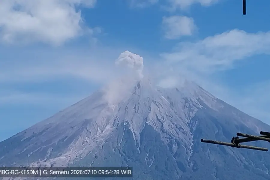 Semeru sempat luncurkan guguran lava pijar/Dok PVMBG