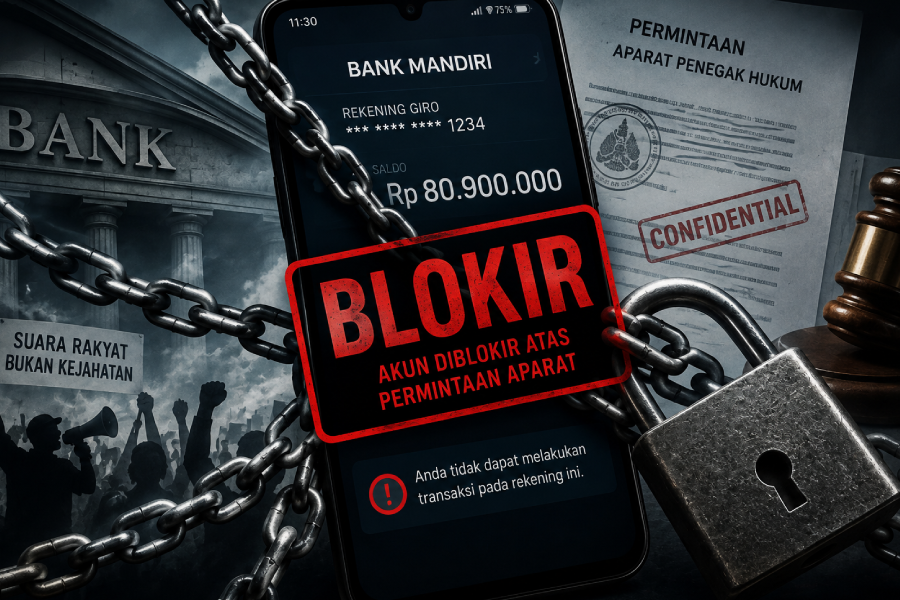 Rekening AMPB Diblokir, Koalisi Desak Bank Mandiri Buka Dasar Hukumnya