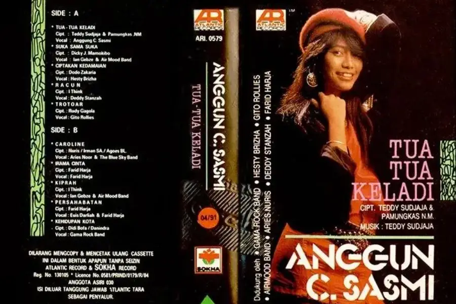 Tua Tua Keladi sebagai album kompilasi yang menampilkan Anggun/Dok Musictime