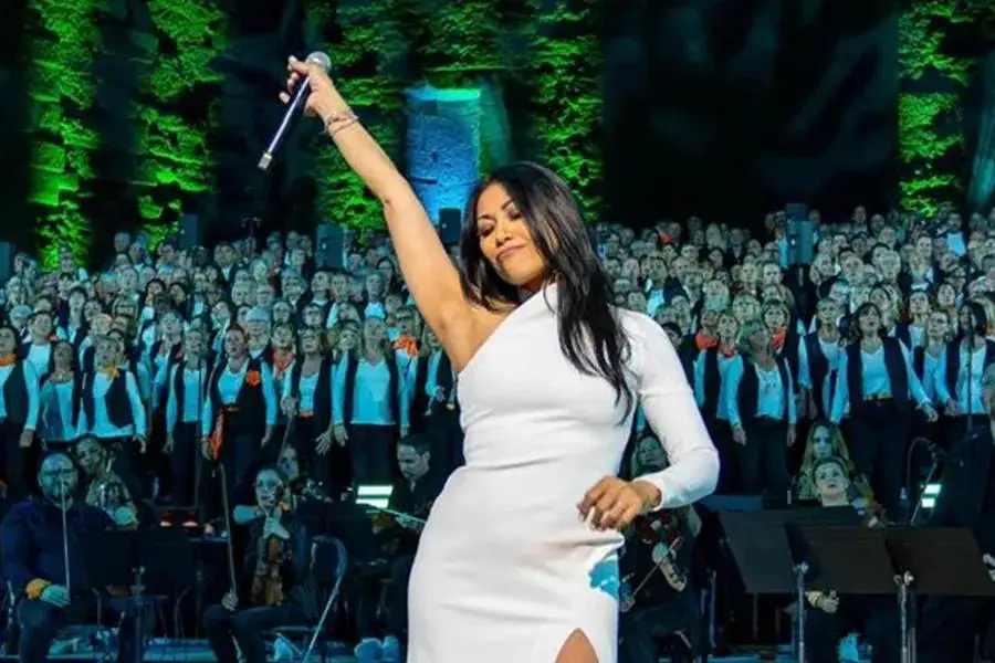 Anggun di Konser Warisan Dunia UNESCO di Prancis/Dok Kapanlagi.com