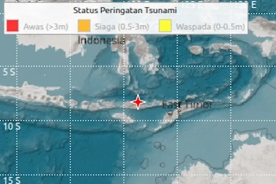 Badan Geologi Ingatkan Warga Patuhi Jalur Evakuasi Usai Gempa NTT M 7,7 Dok. Badan Geologi