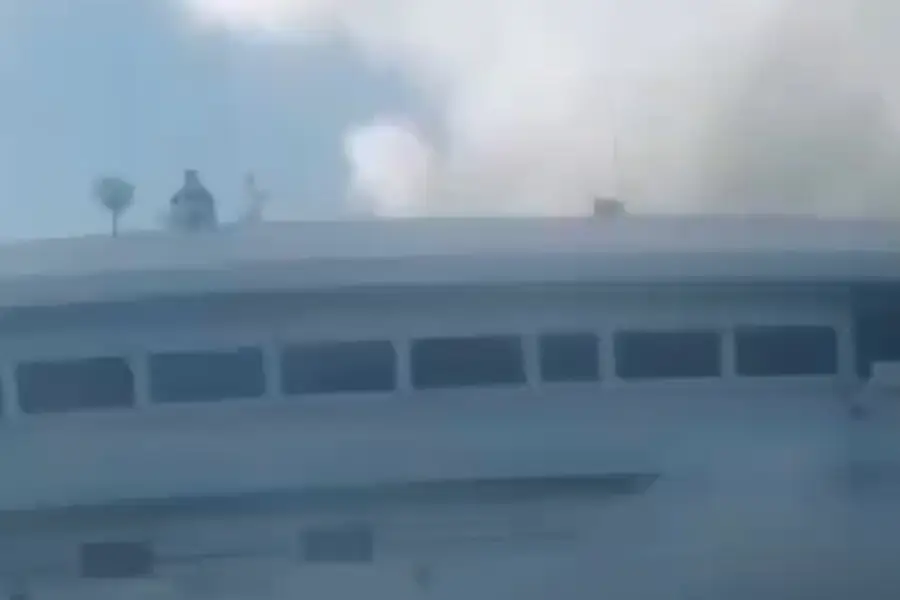 KMP Mutiara Santosa 2 Terbakar di Perairan Utara Sumenep/Dok SAR Surabaya