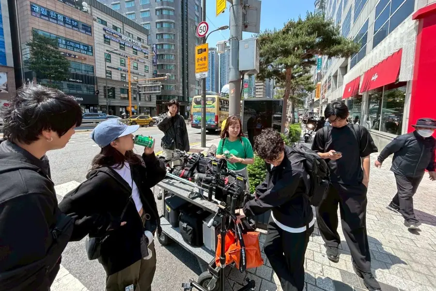 Proses syuting K-Drama/Dok Kapanlagi.com