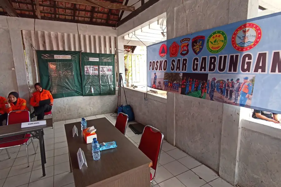 Posko SAR Nasional di Marina Carita, Pandeglang, Banten/Iman D Nugroho