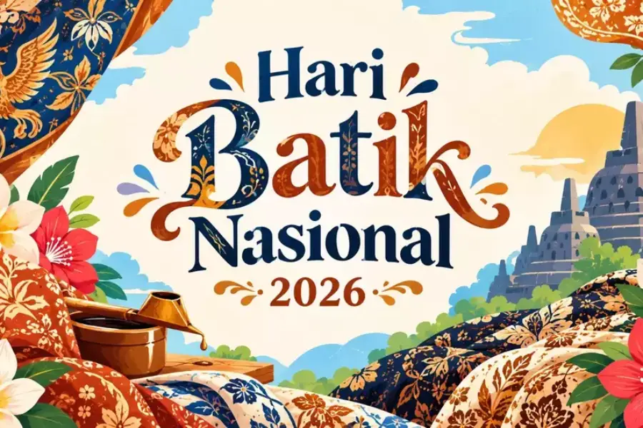 Hari Batik Nasional 2 Oktober: Sejarah Batik Indonesia Diakui UNESCO Ilustrasi Hari Batik Nasional 2026. (Beritasatu.com)