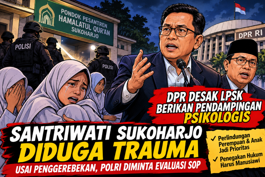 Penggerebekan Ugal-Ugalan, DPR Desak LPSK Turun Tangan
