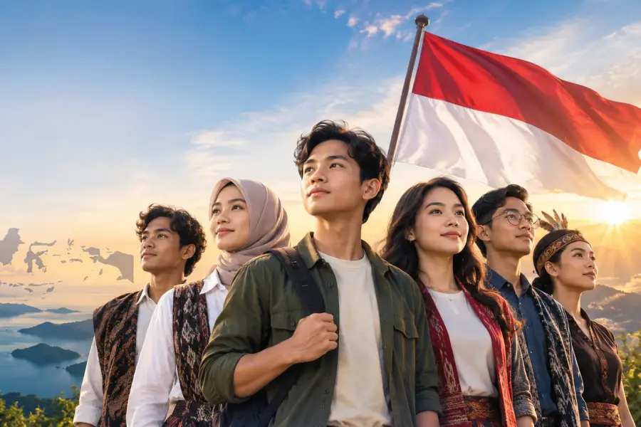 Ilustrasi Sumpah Pemuda, Pengingat untuk Terus Bersatu.