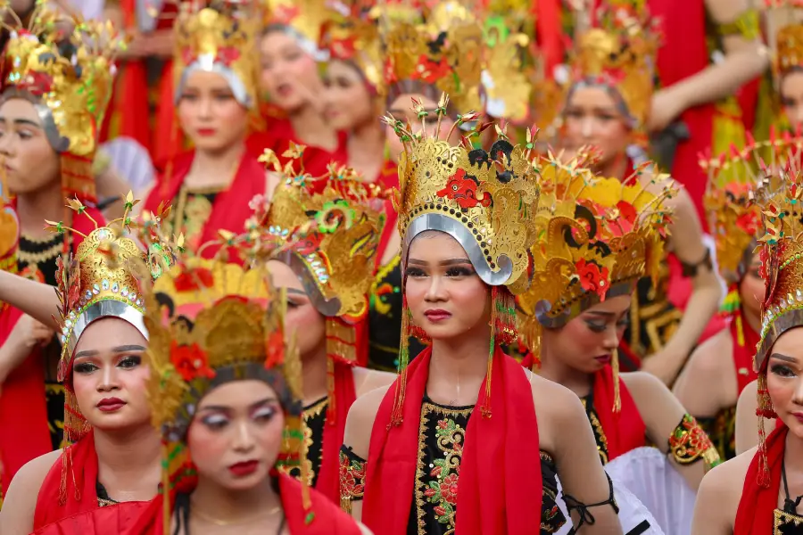 Mengenal Gandrung Sewu, Festival Tari Kolosal yang Jadi Ikon Banyuwangi Tari Gandrung Sewu/Dok Pemkab Banyuwangi