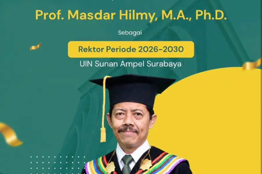Rektor UINSA Prof Masdar Hilmy/Dok Instagram UINSA